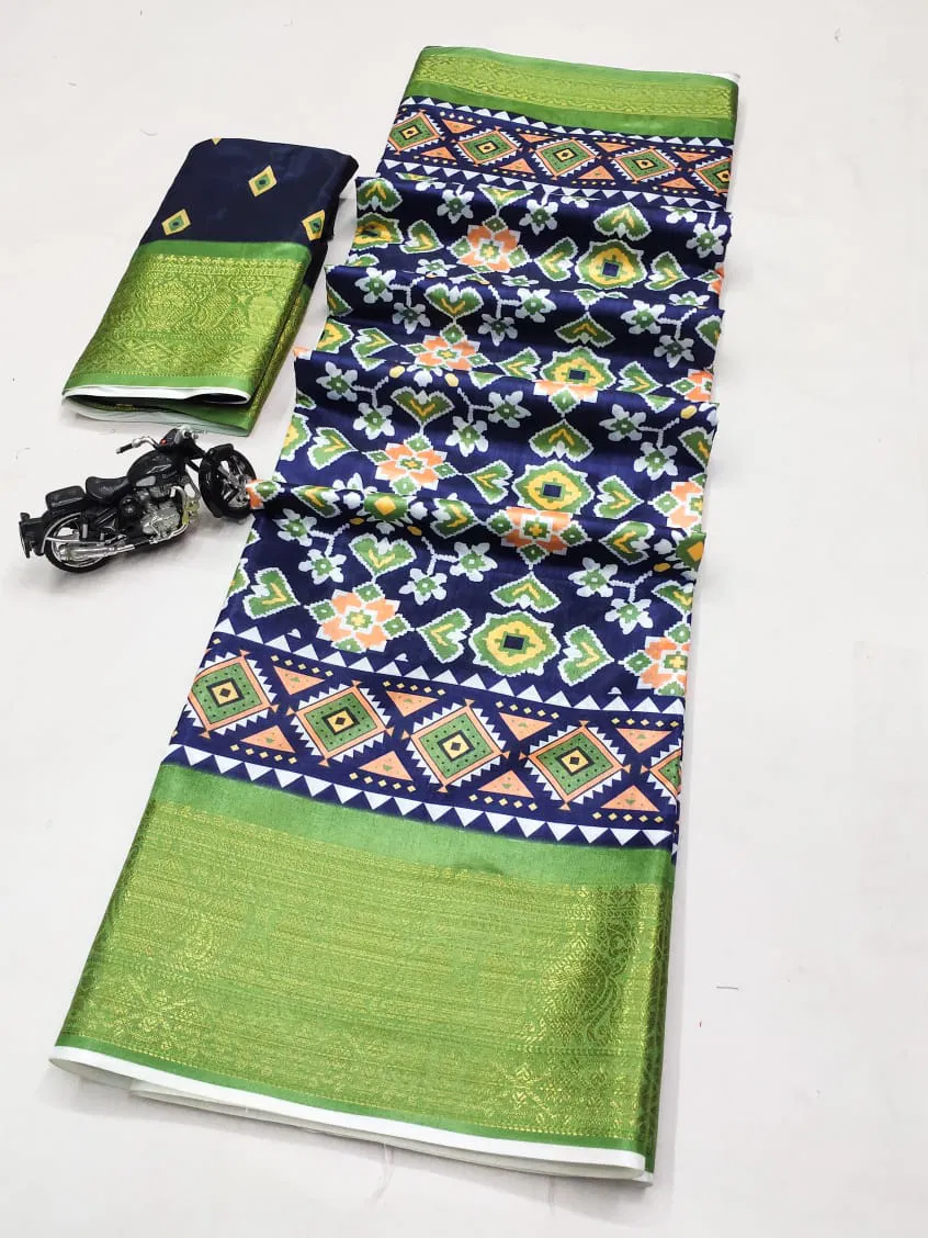 VK 4212 Battik Flower Dola Silk Daily Wear Sarees Wholesale Clothing Suppliers In India